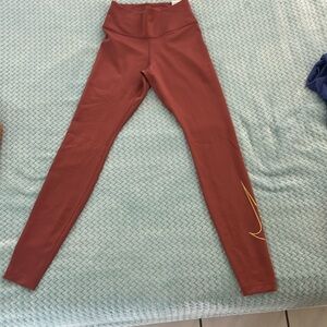 Nike Kids Leggings - Rust Red